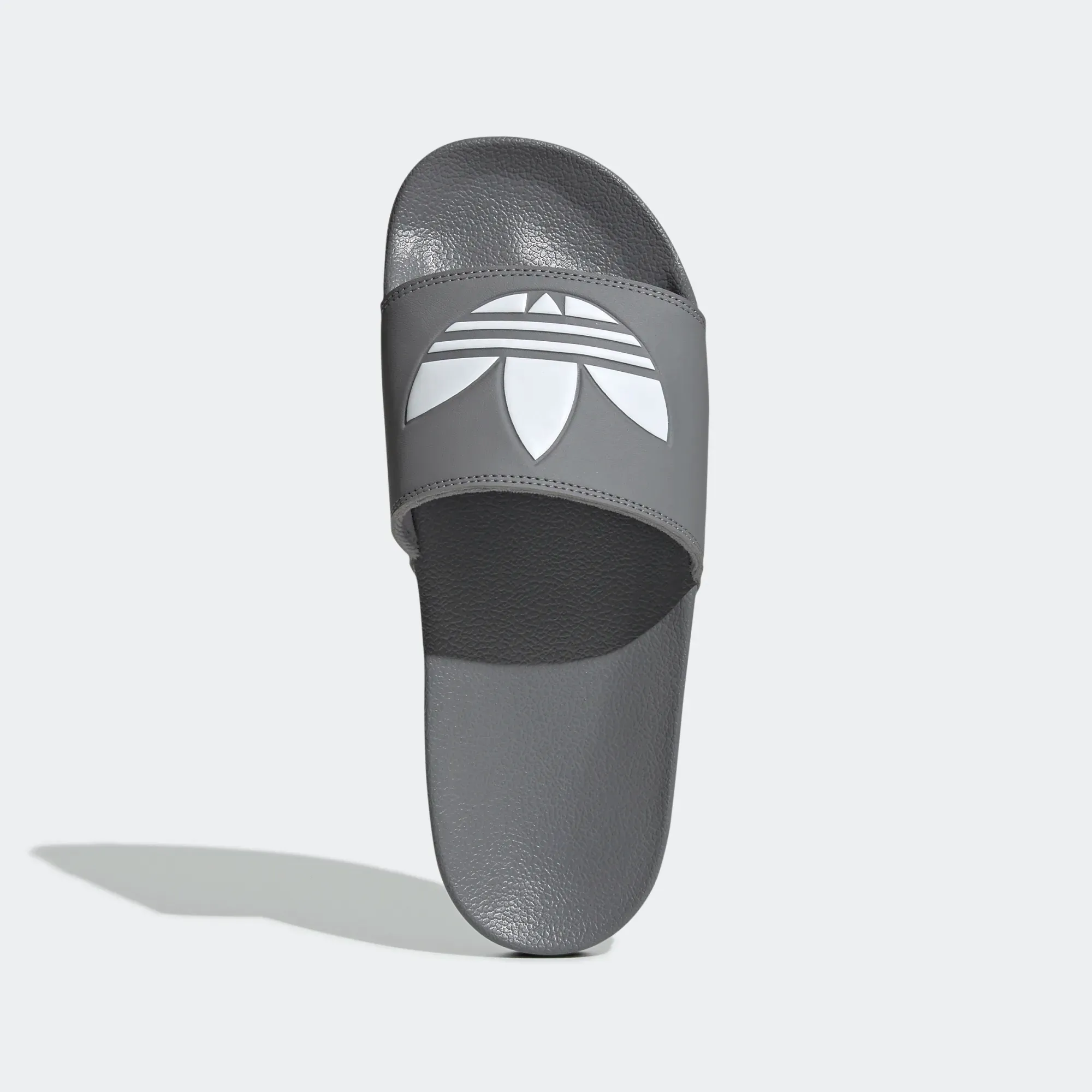 Adidas Men's Adilette Lite Slides - Grey Three / Cloud White