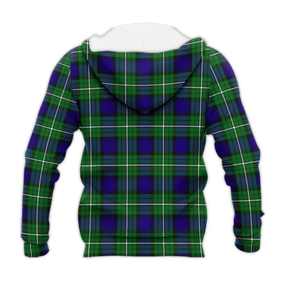 Alexander Tartan Knitted Hoodie