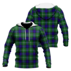 Alexander Tartan Knitted Hoodie