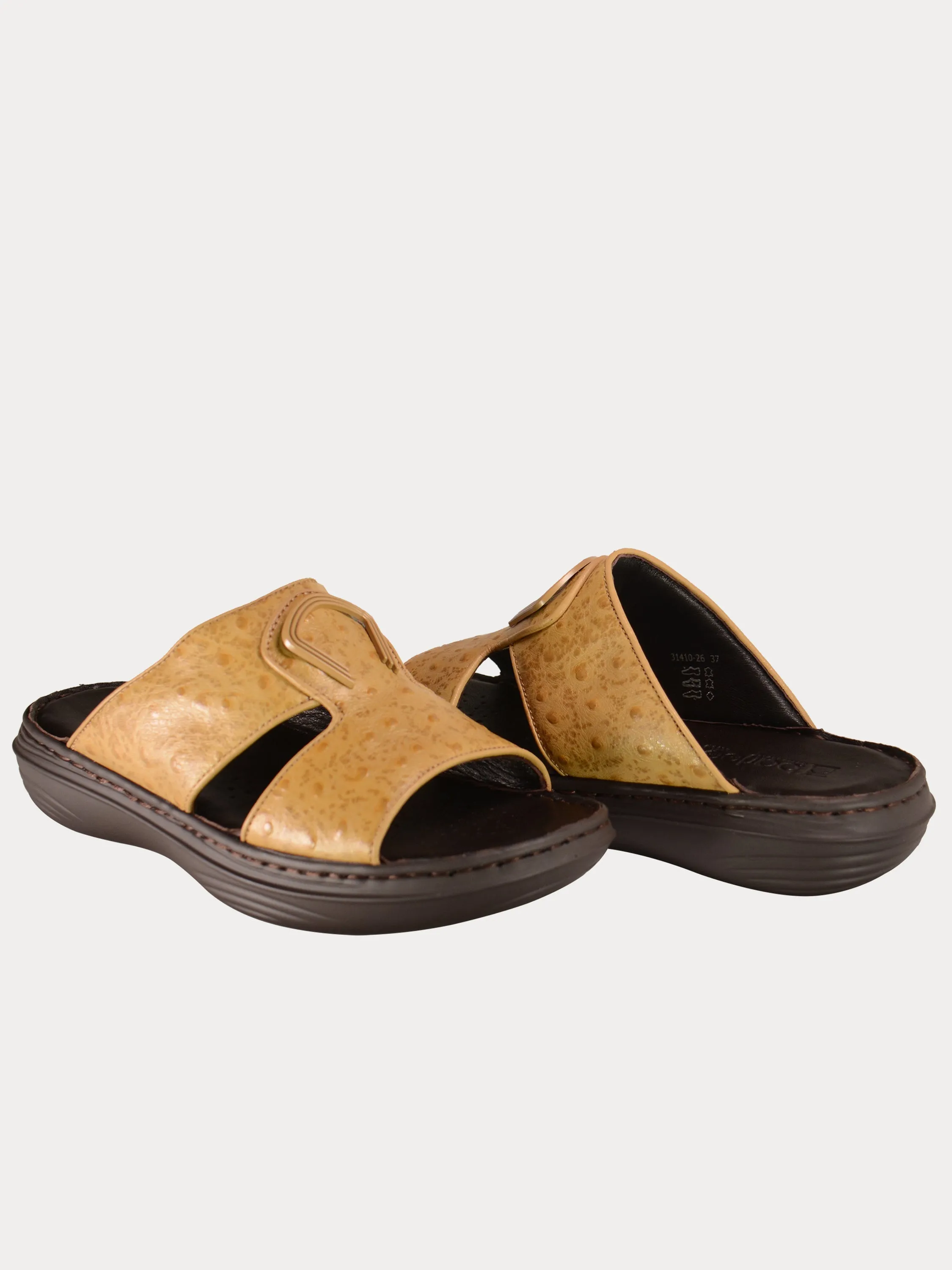 Barjeel Uno 02141026 Men Caulkin Buckle Arabic Sandals