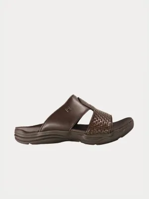 Barjeel Uno 152119 Basketweave Pattern Arabic Sandals