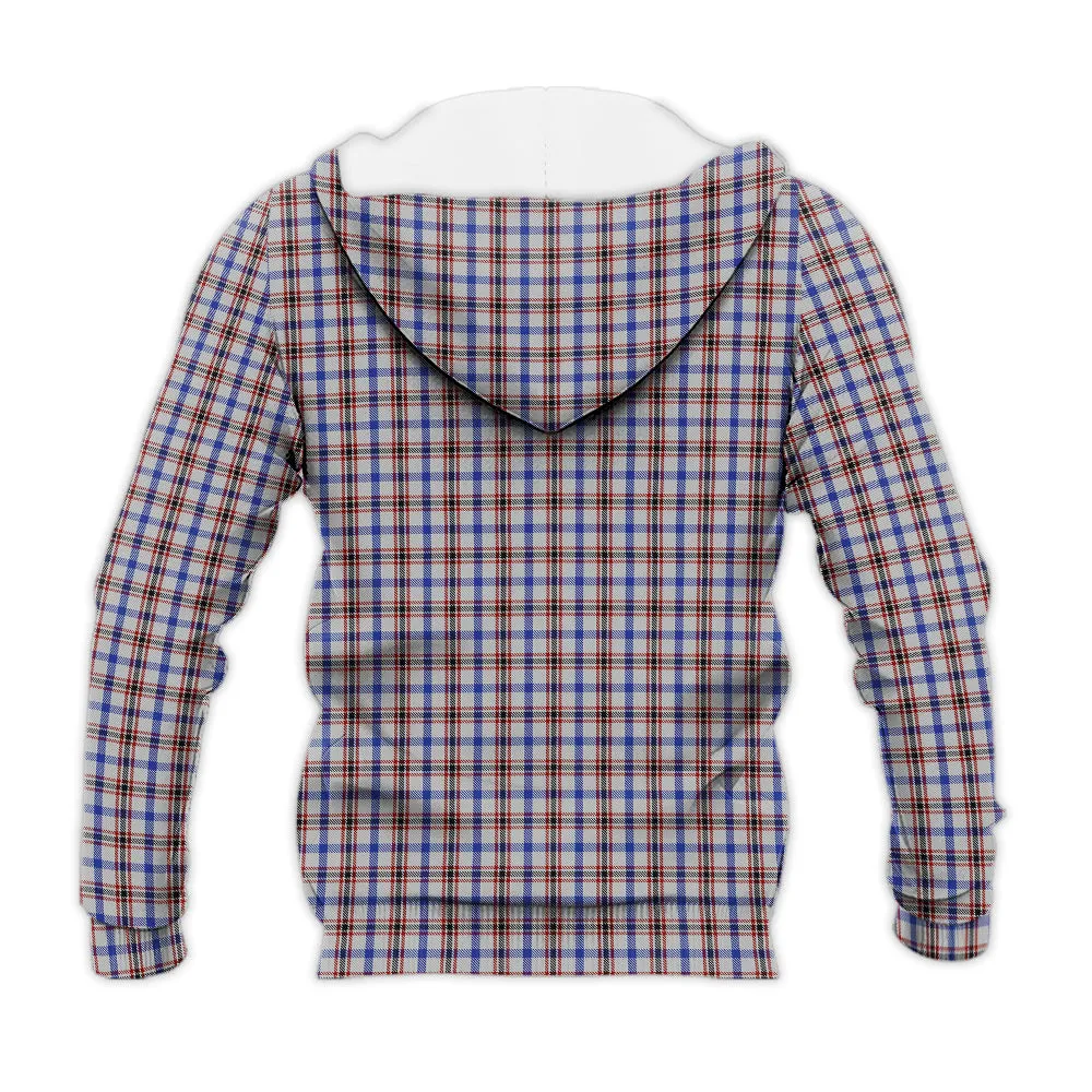 Boswell Tartan Knitted Hoodie