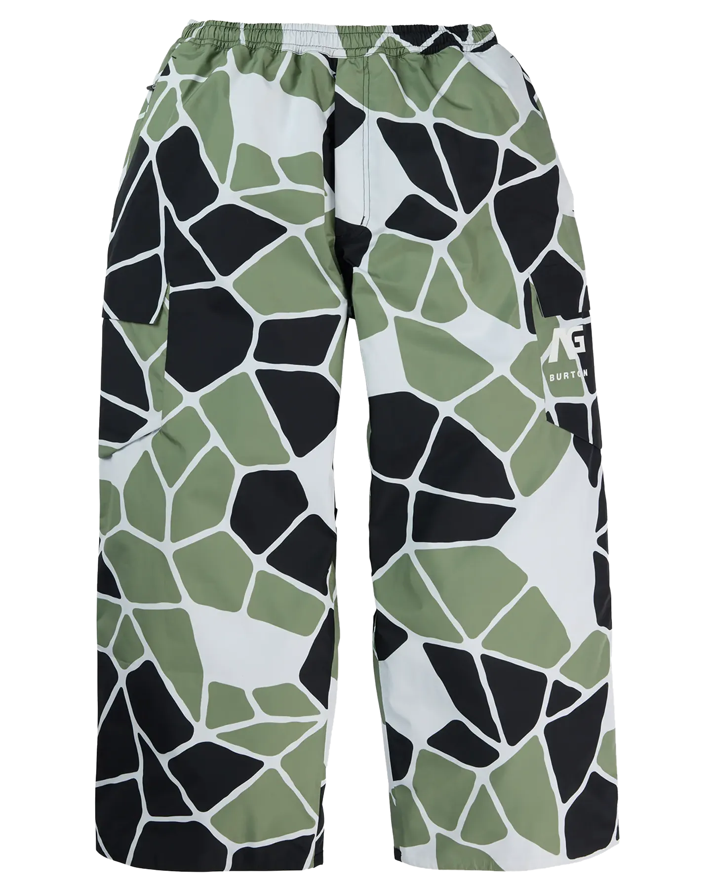 Burton Men's Analog 2L Gore-Tex Flyrail Snow Pants - Hedge Green Giraffe - 2024