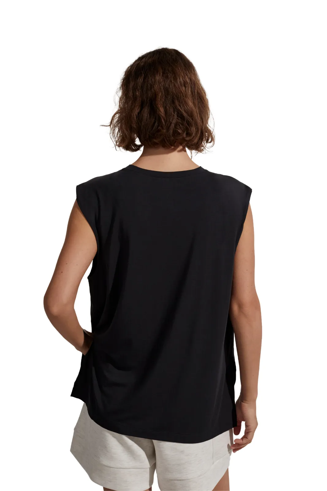 Calgary Boxy Tank Black