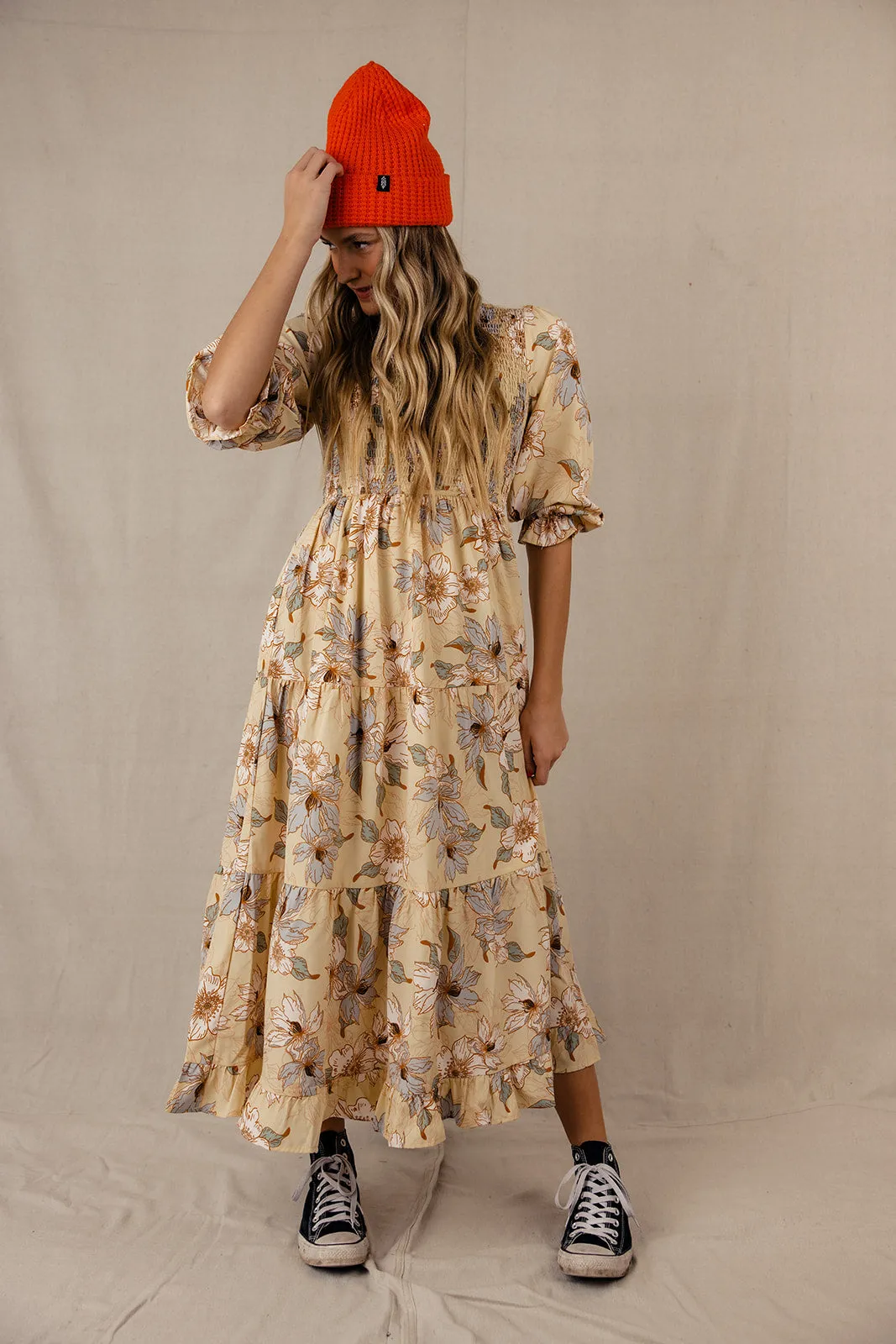 Can’t Help Myself Floral Midi