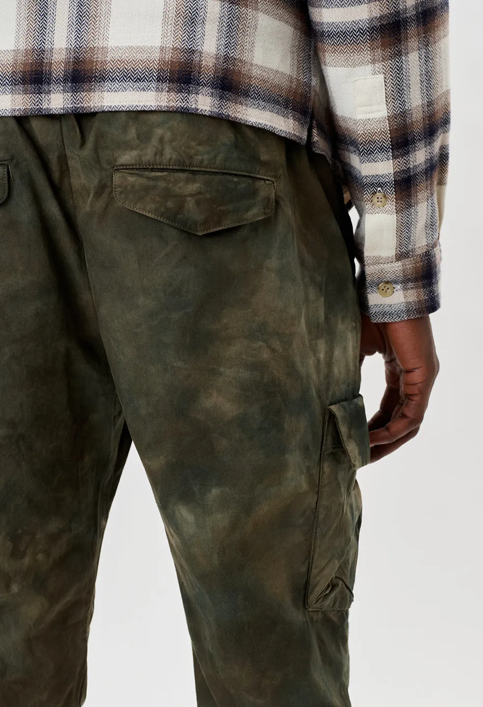 Cargo Pants / Camo Tie Dye