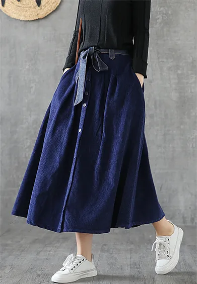 Casual Cotton loose fitting Women's Skirts DZA2006131