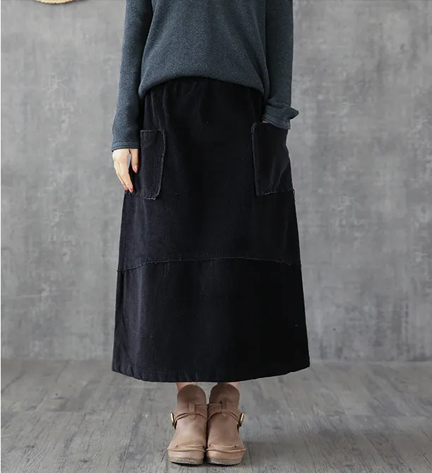 Casual Cotton  loose fitting Women's Skirts  DZA200614