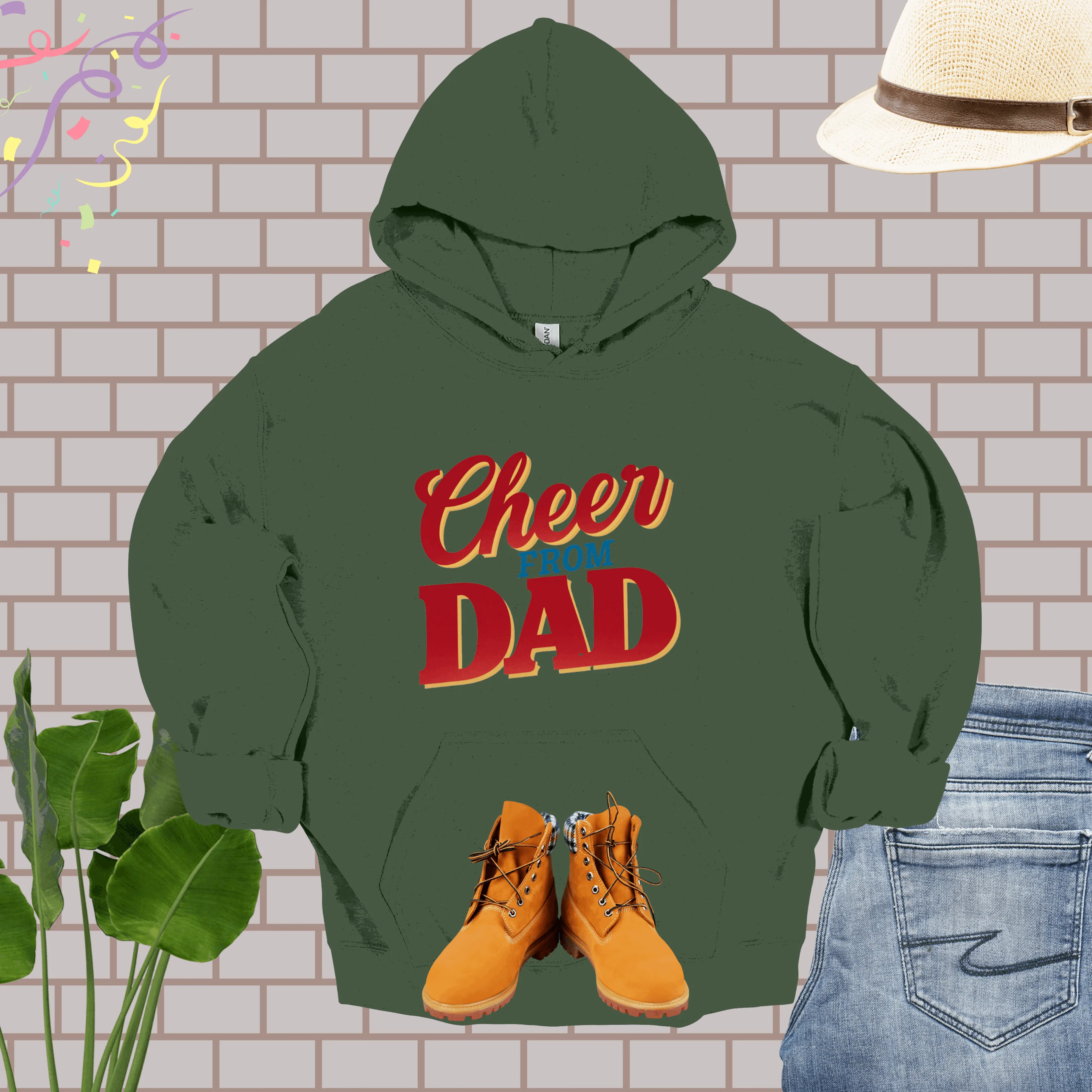 Cheer Dad Hoodie