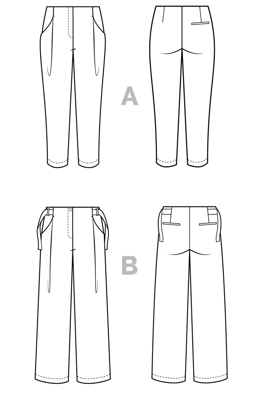 Closet Core Patterns | Mitchell Trousers