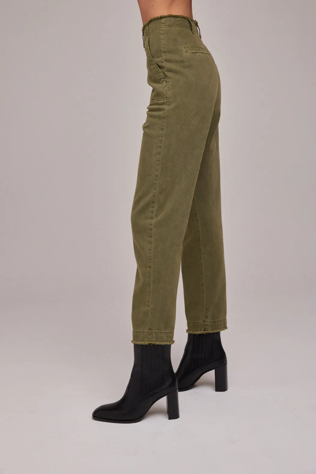 Dakota Frayed Ankle Trouser