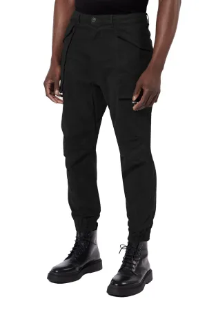 DUNDER BOLD POCKET CARGO PANT | BLACK