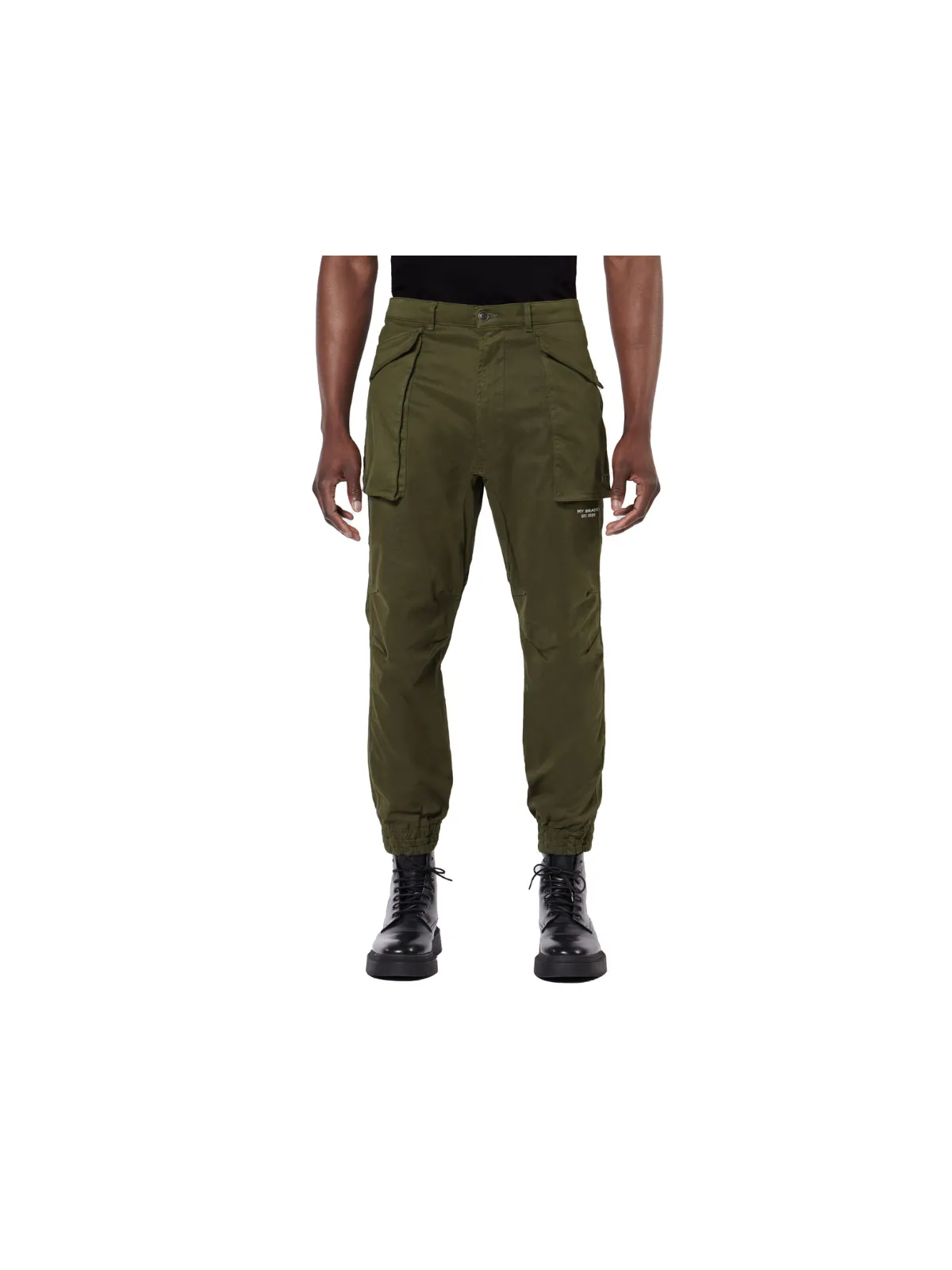 DUNDER BOLD POCKET CARGO PANT | DARK GREY