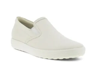 Ecco Women's Soft 7 Slip-On White/Powder 47049359529