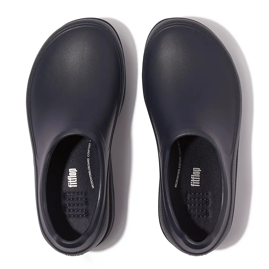 FitFlop Womens Work High Performance Professional Clogs Midnight Navy