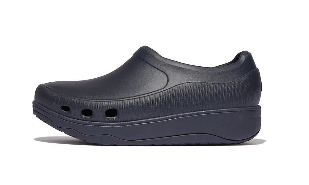 FitFlop Womens Work High Performance Professional Clogs Midnight Navy