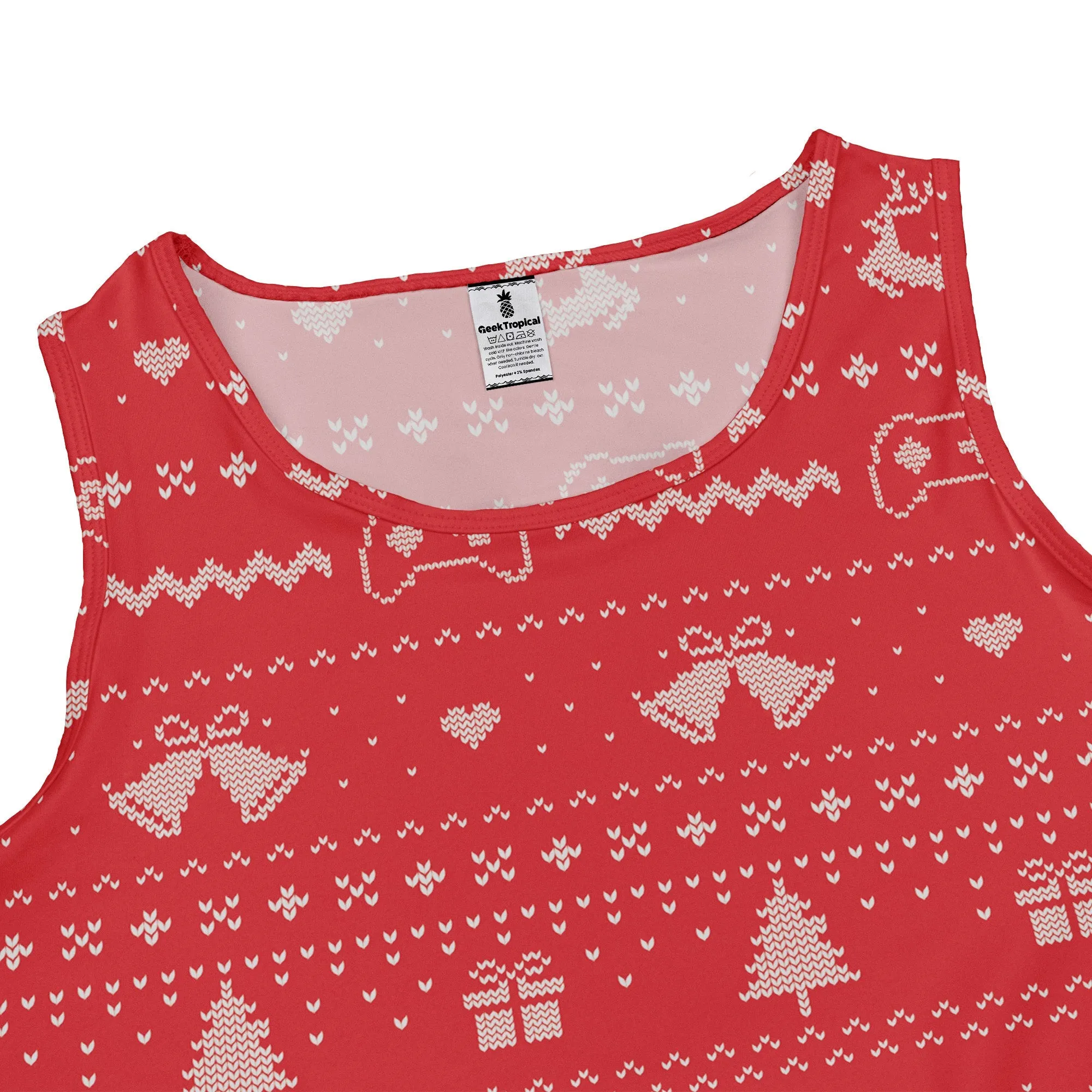 Gamer Christmas Sweater Dress