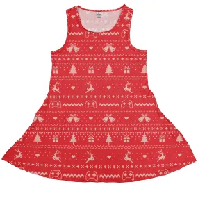 Gamer Christmas Sweater Dress