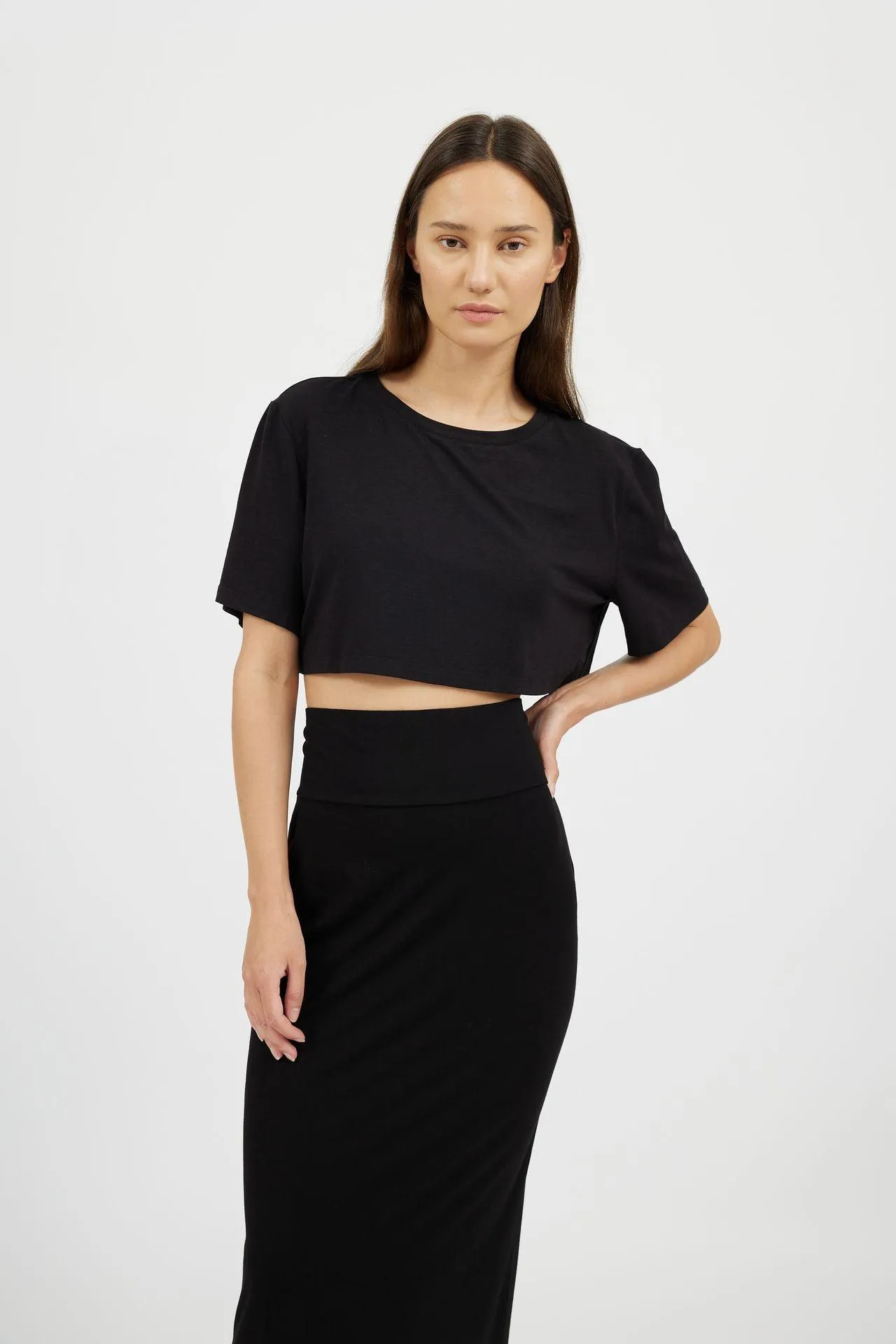 High Waisted Pencil Skirt