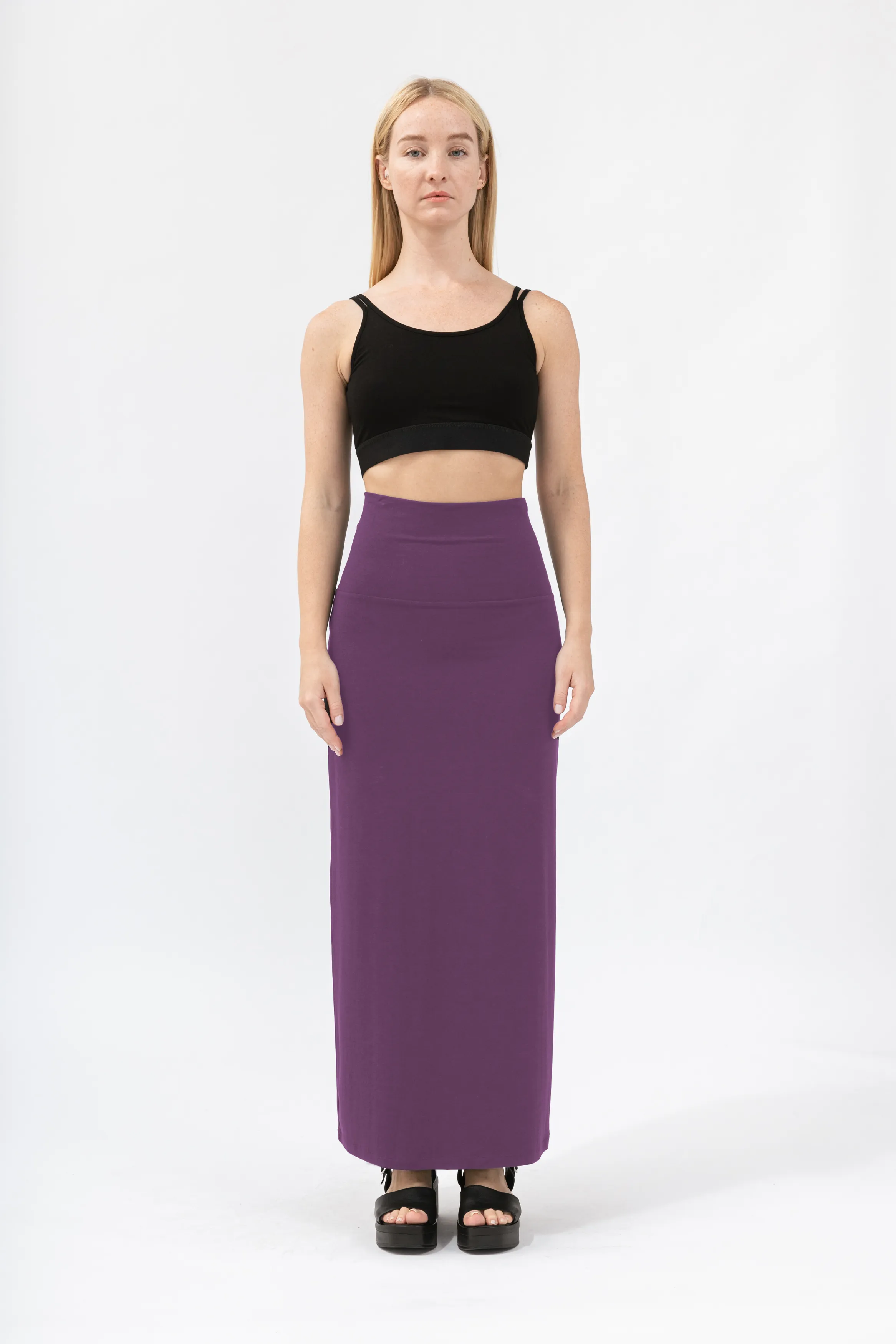 High Waisted Pencil Skirt