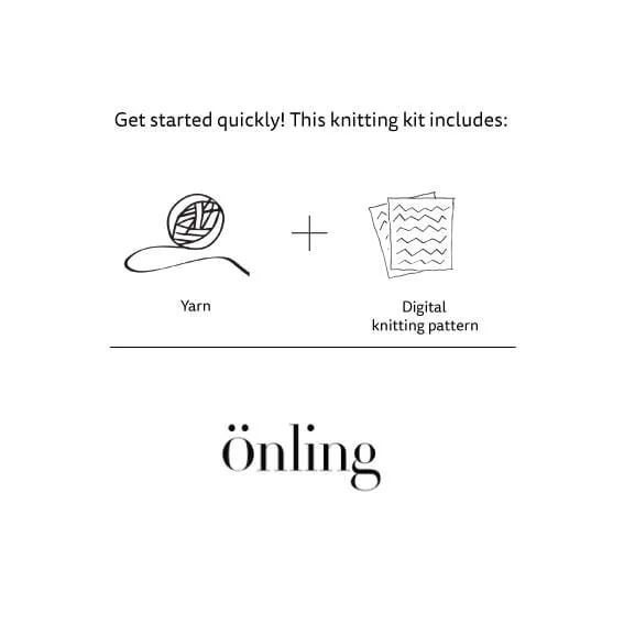 Irma T-shirt by Önling, Önling No 14 knitting kit