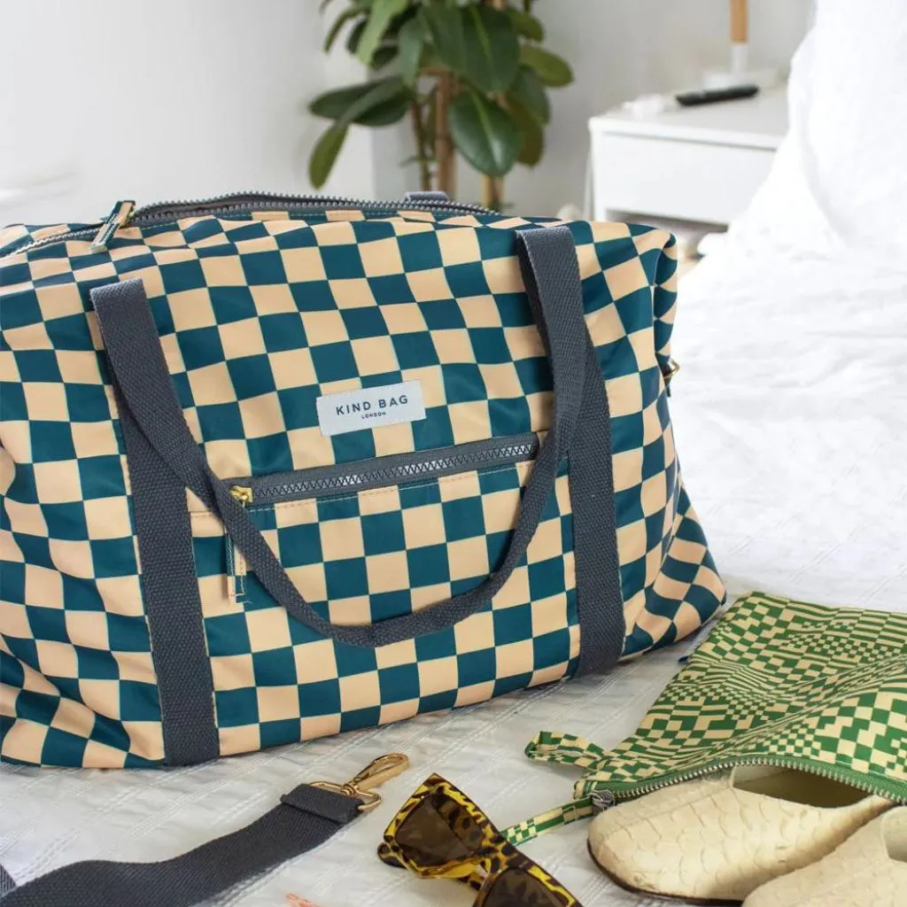 Kind Bag Weekend Duffel Holdall - Checkerboard