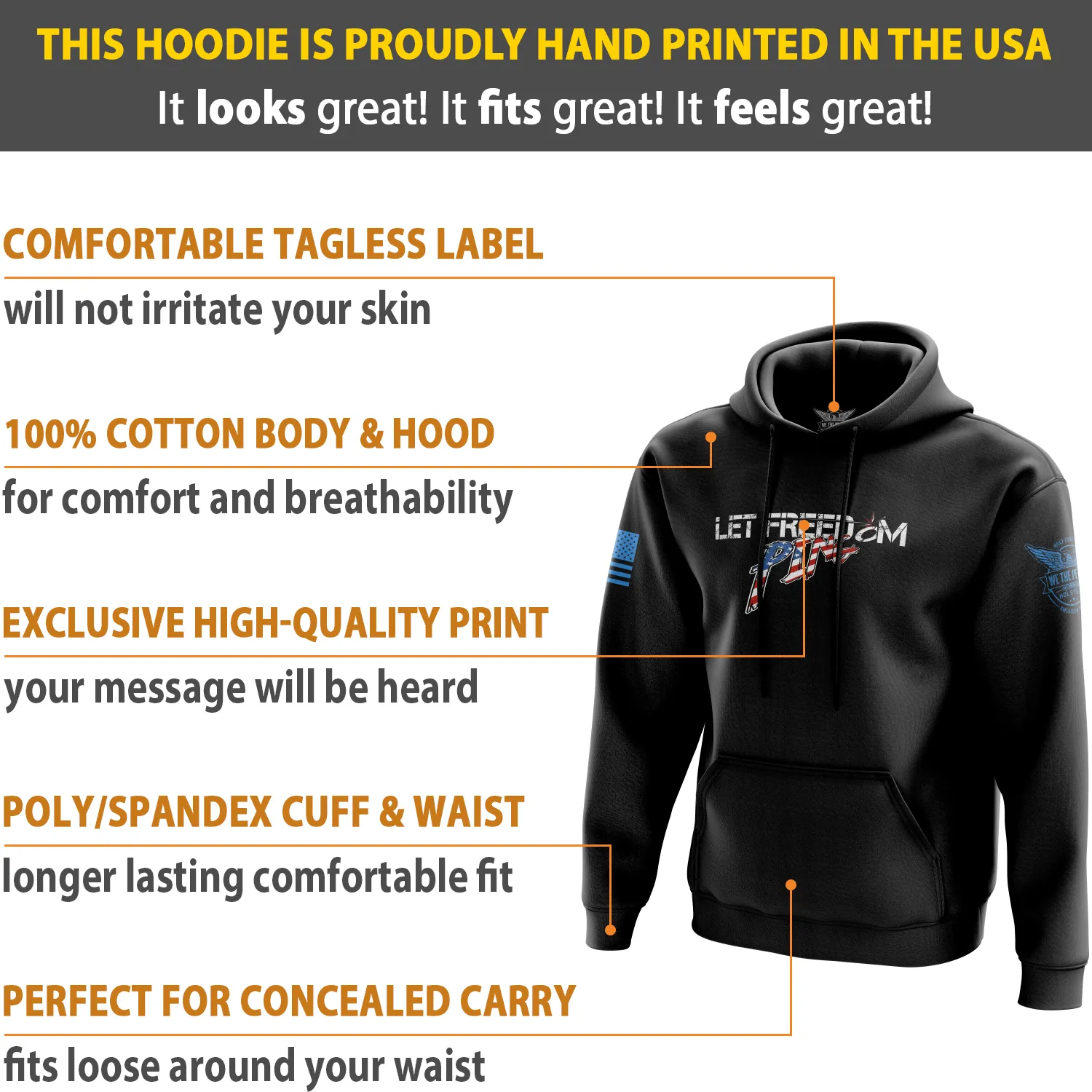 Let Freedom PING Hoodie