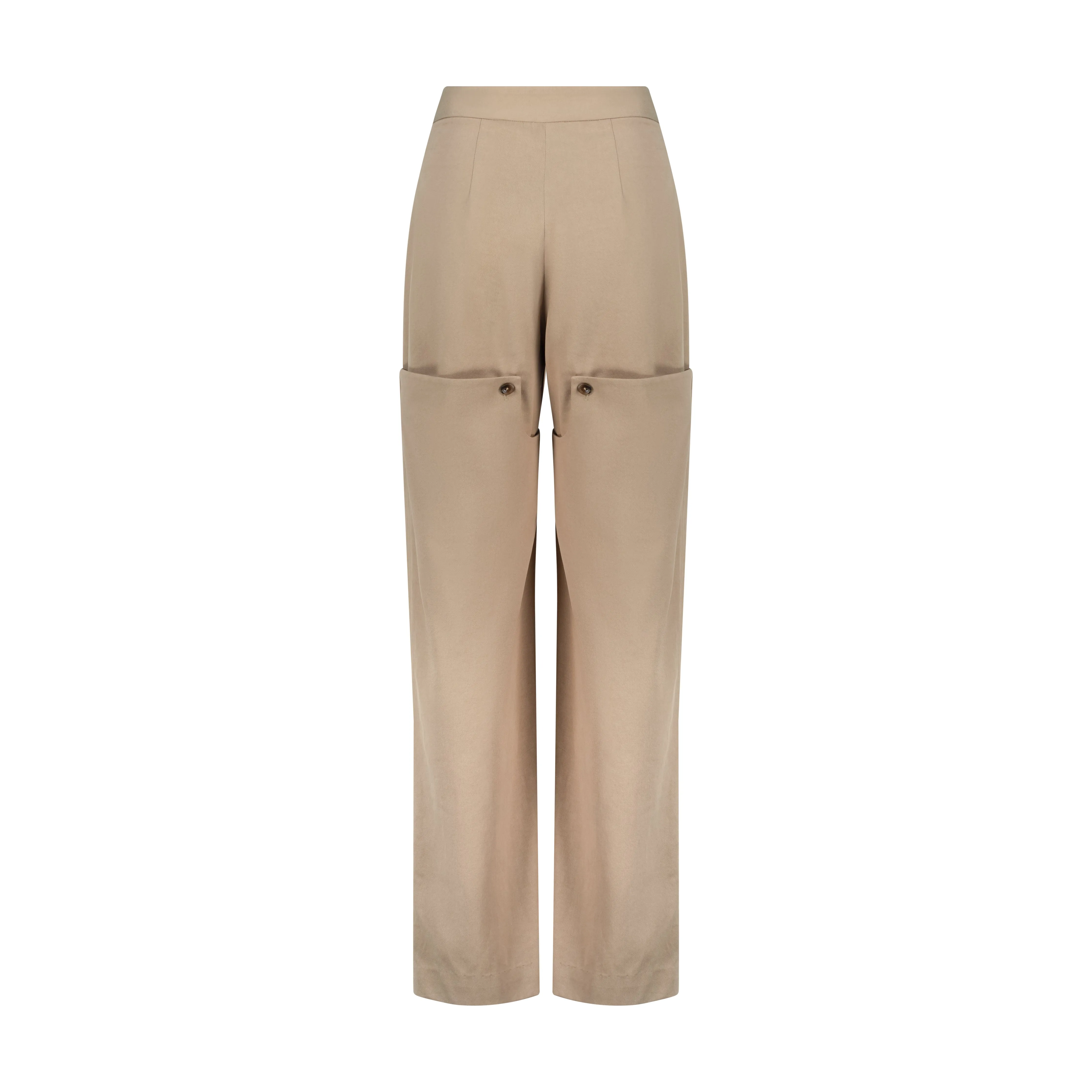 Mocha Marvel Women's Relaxed Trousers