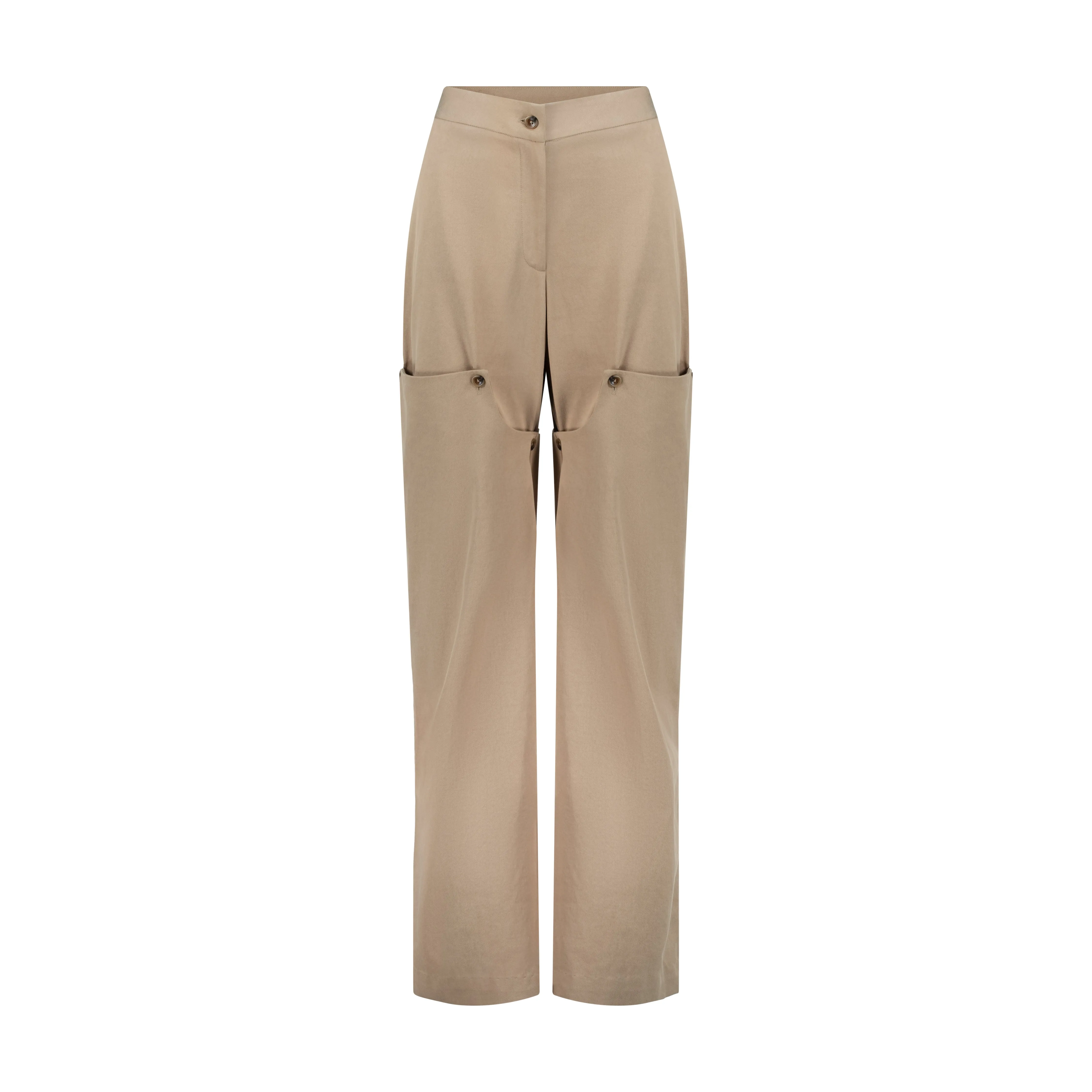 Mocha Marvel Women's Relaxed Trousers