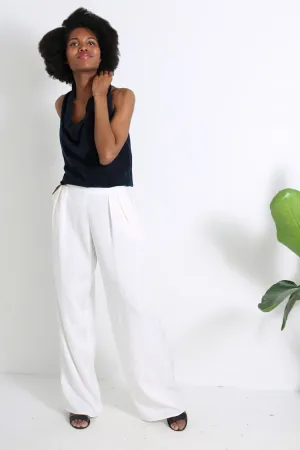 Natalie Busby Tencel Trouser Navy