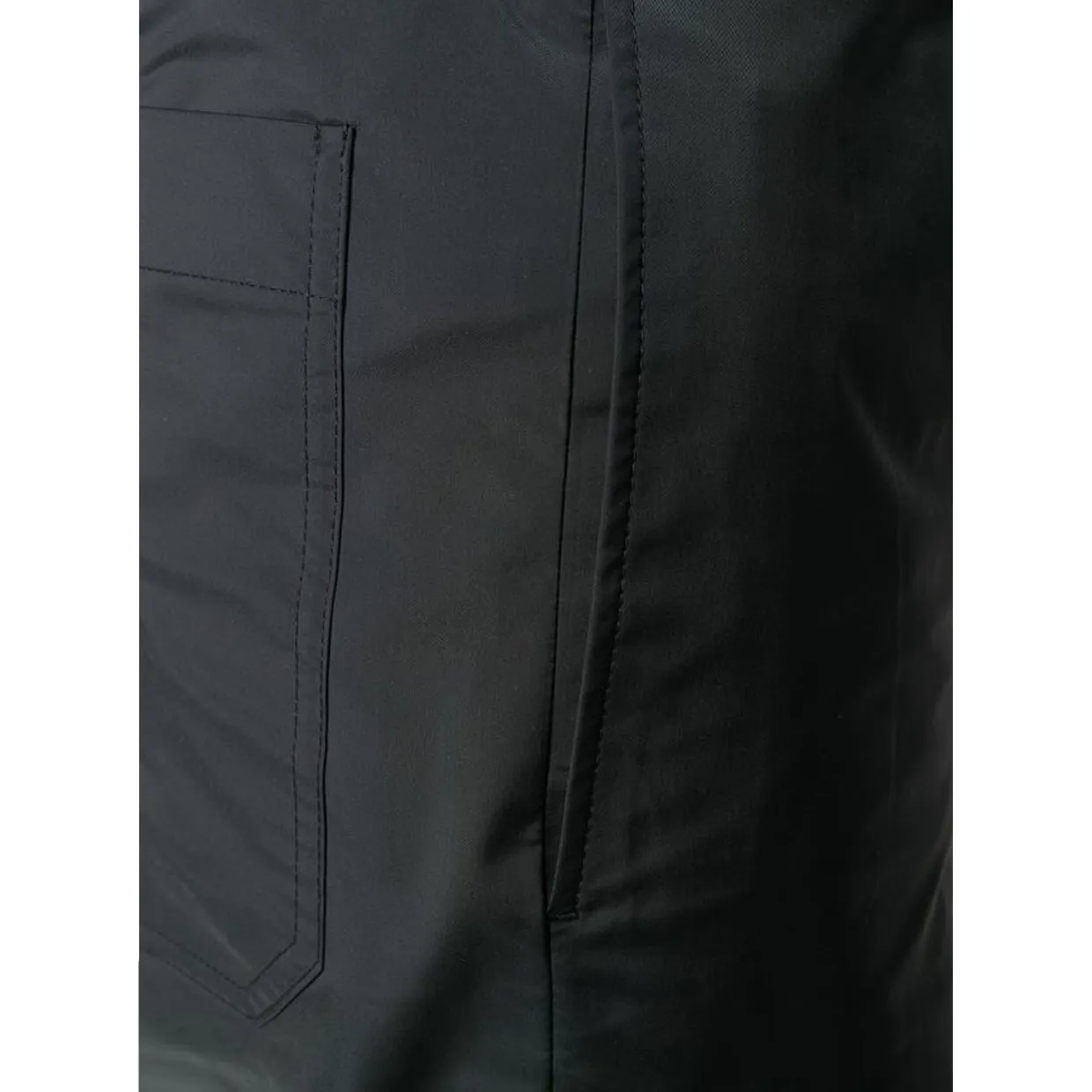 Neil Barrett Drawstring Waist Crépe Trousers