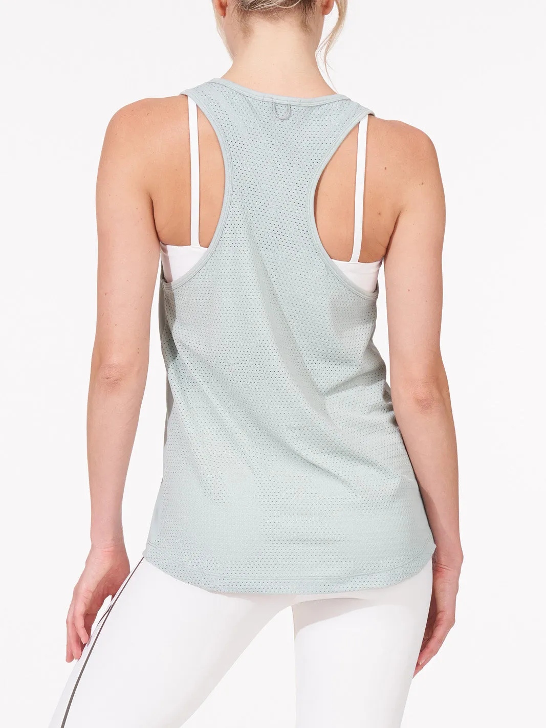 Netted Tank, Seafoam