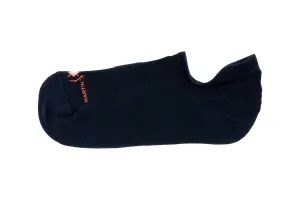 No Show Sneaker Pima Cotton Socks - Navy