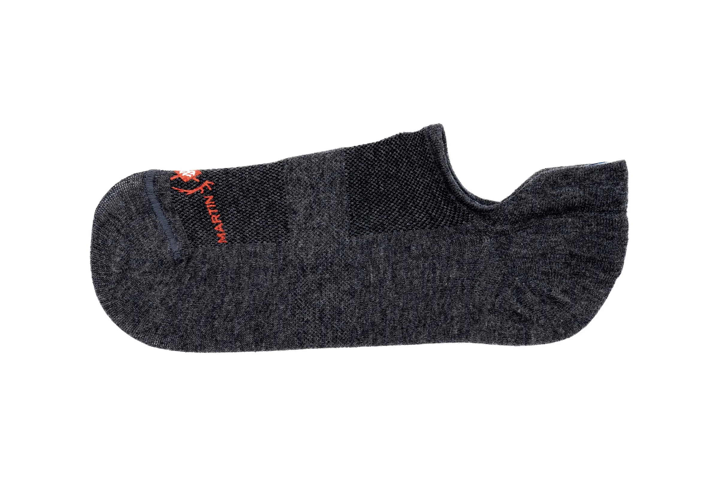 No Show Sneaker Pima Cotton Socks - Oxford Grey