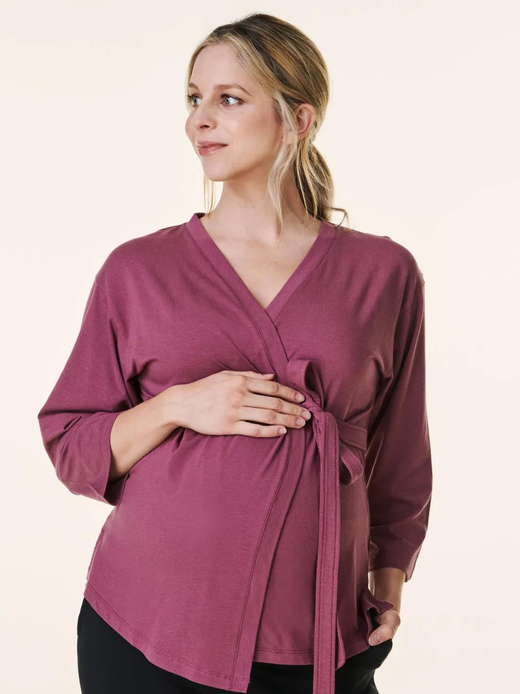 Nursing Wrap Top