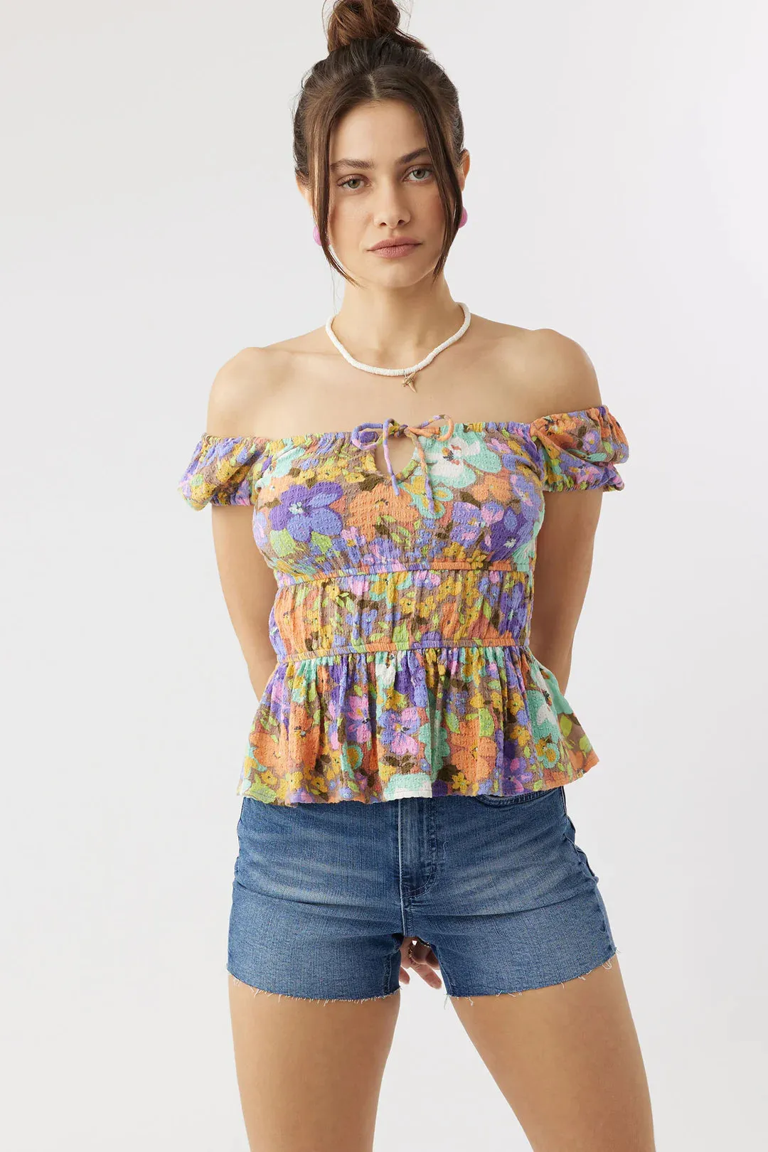 O'Neill Raja Multi Floral Top