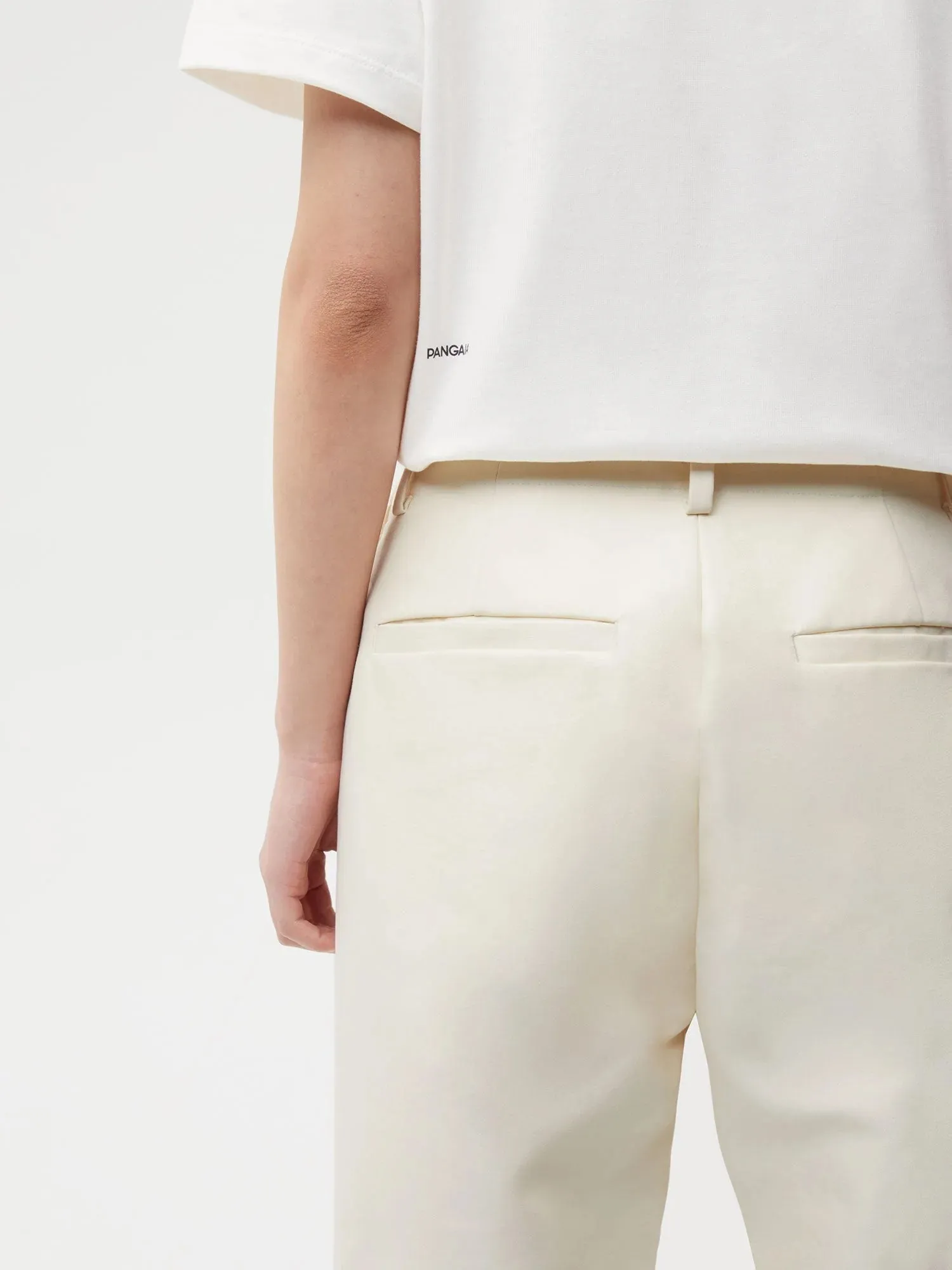 Organic Cotton Regular Fit Trouser—elderflower