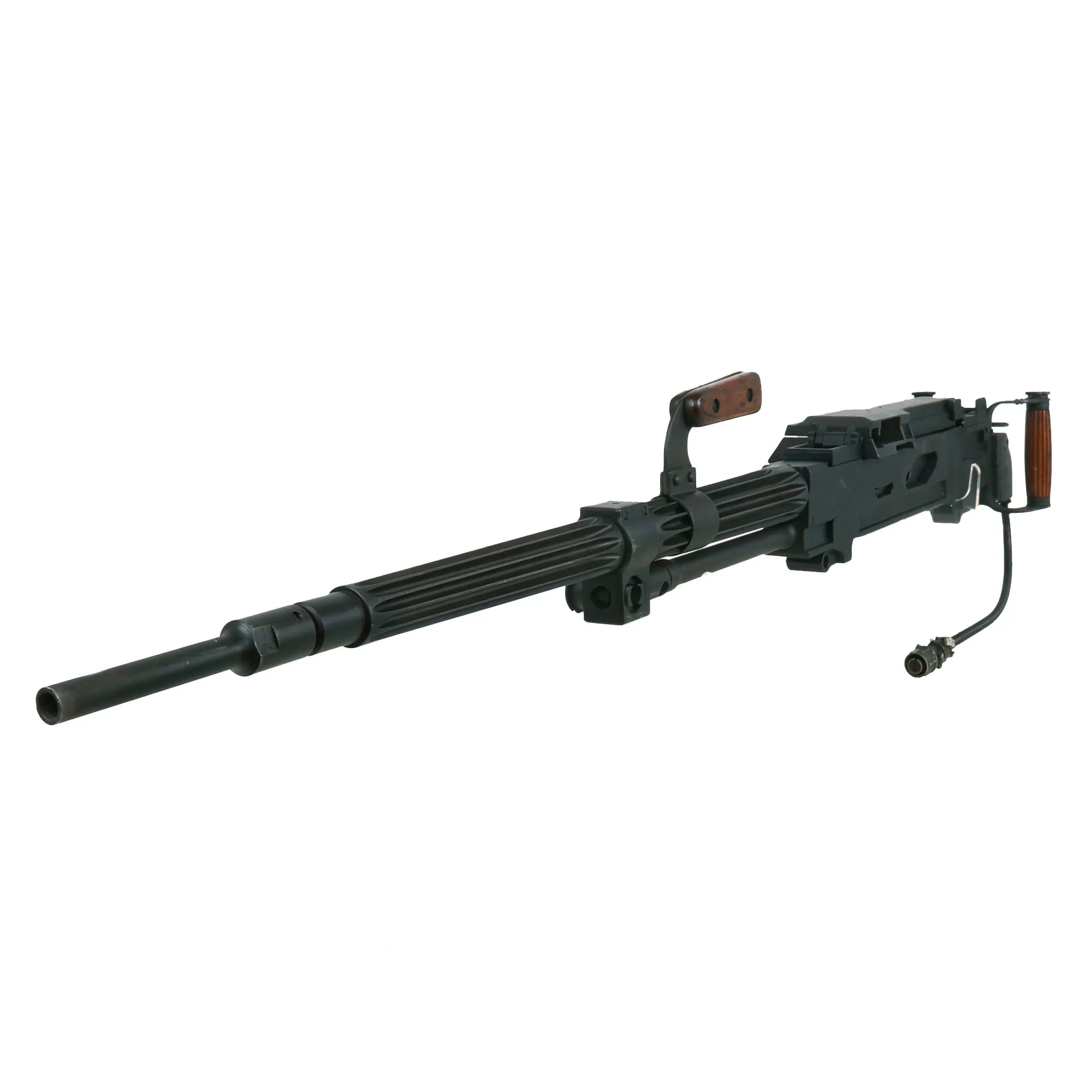 Original Cold War Polish SGMT Tanker Bow Mounted Display Machine Gun with Solenoid - dated 1963