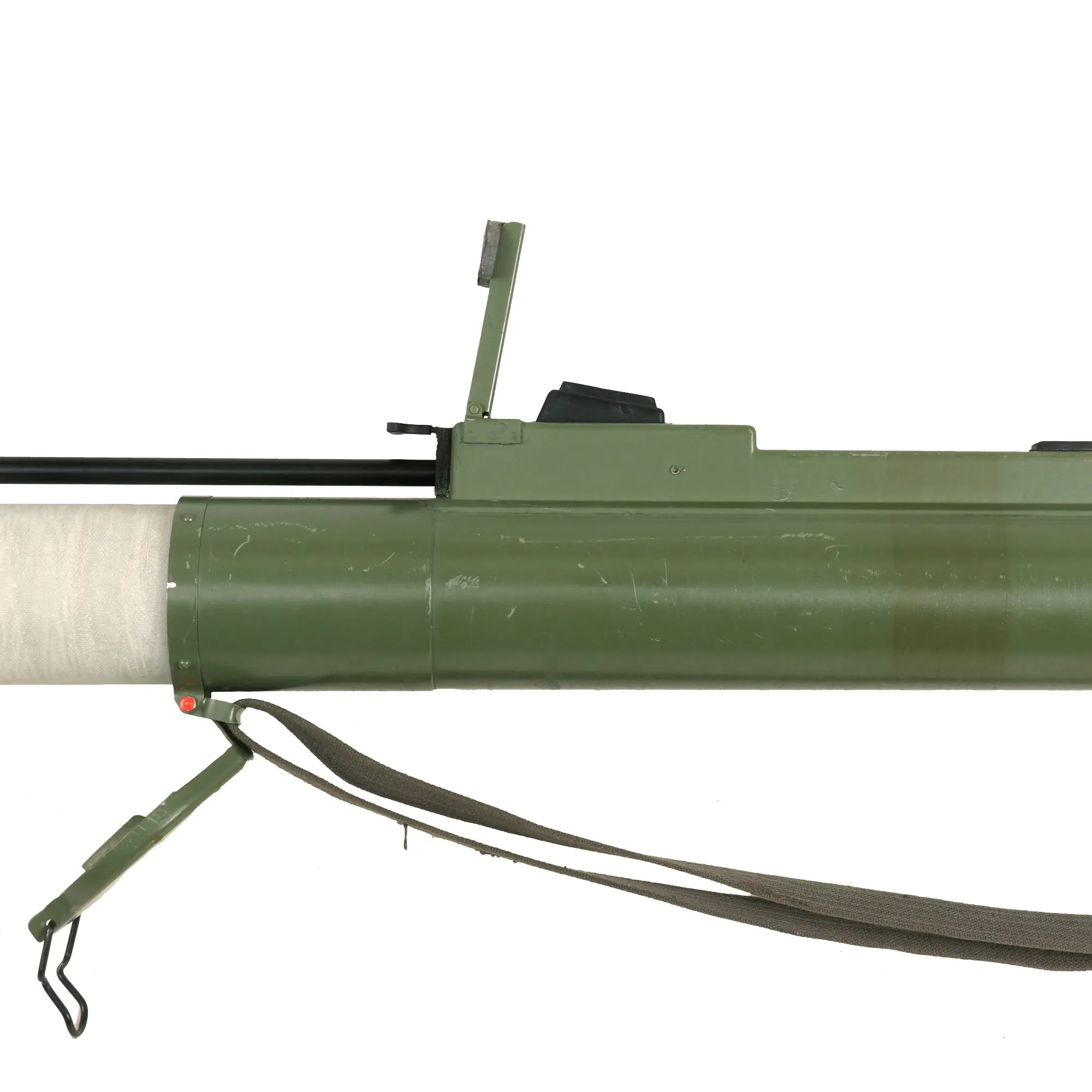 Original Cold War Yugoslavian M80 Zolja 64mm Anti-Tank Rocket Propelled Grenade Launcher Tube - INERT