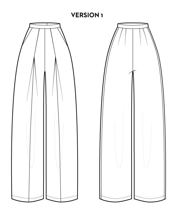 PDF Pattern - Esther Pants | Victory Patterns