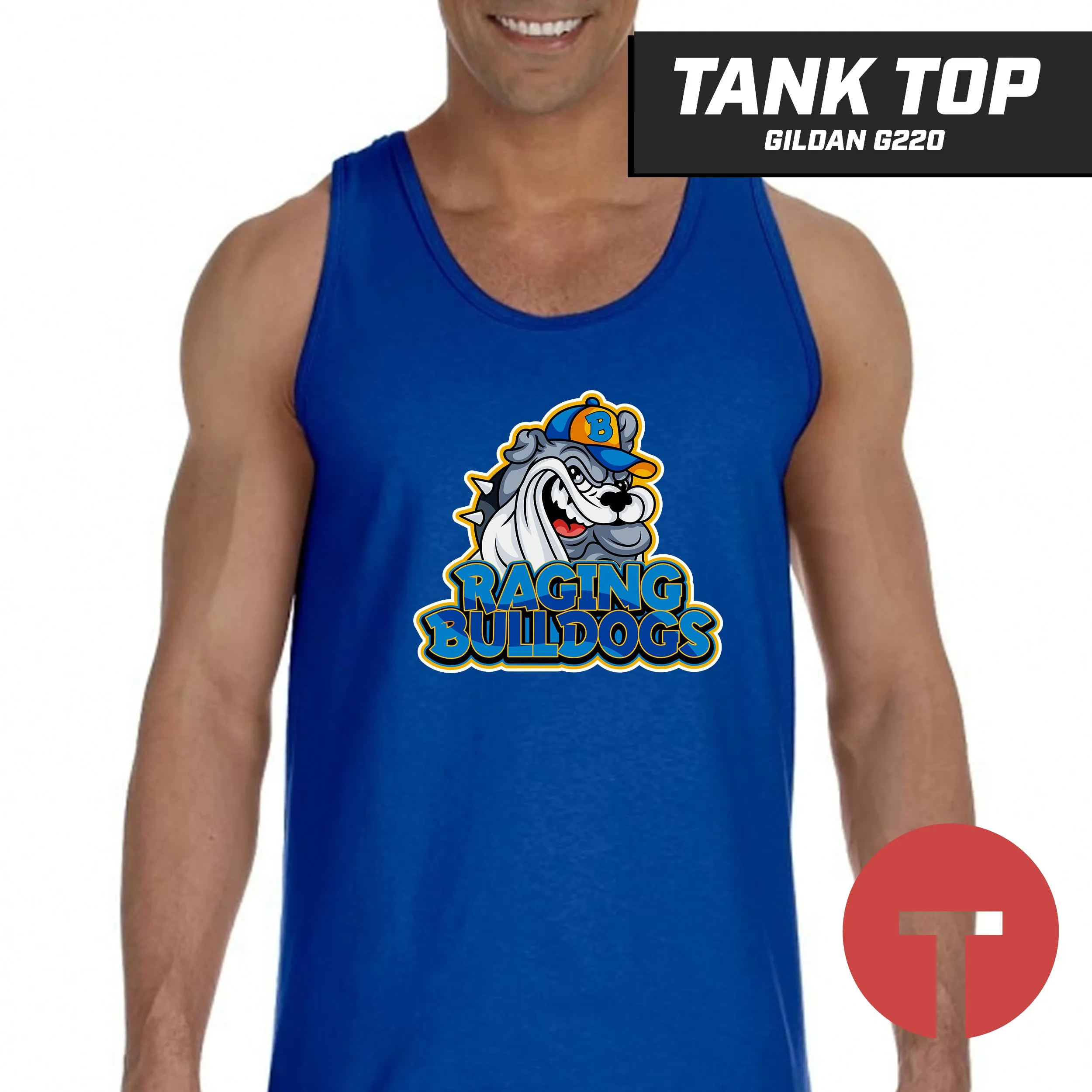 Raging Bulldogs - Tank Top Gildan G220