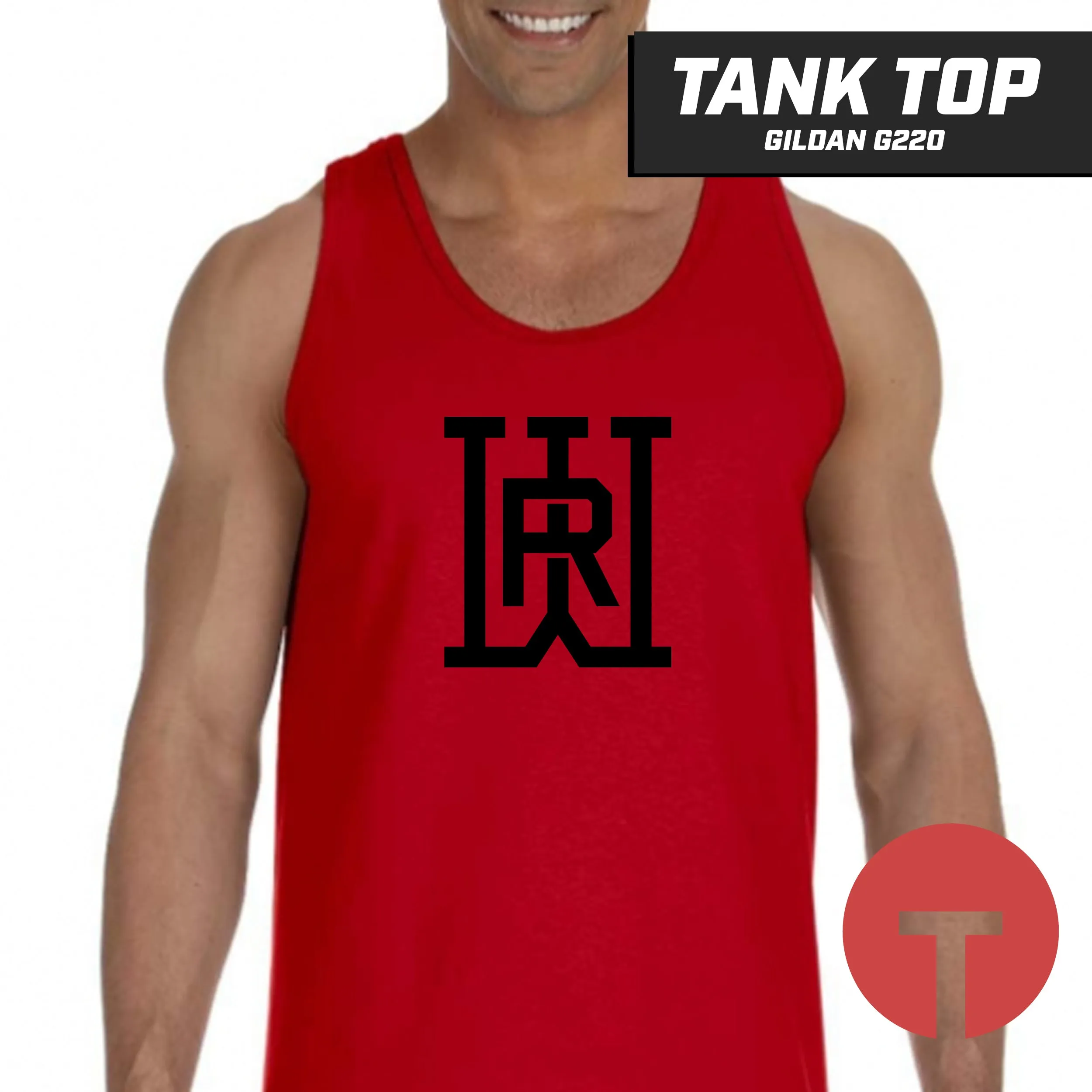 Rapids Baseball - Tank Top Gildan G220 - LOGO 2