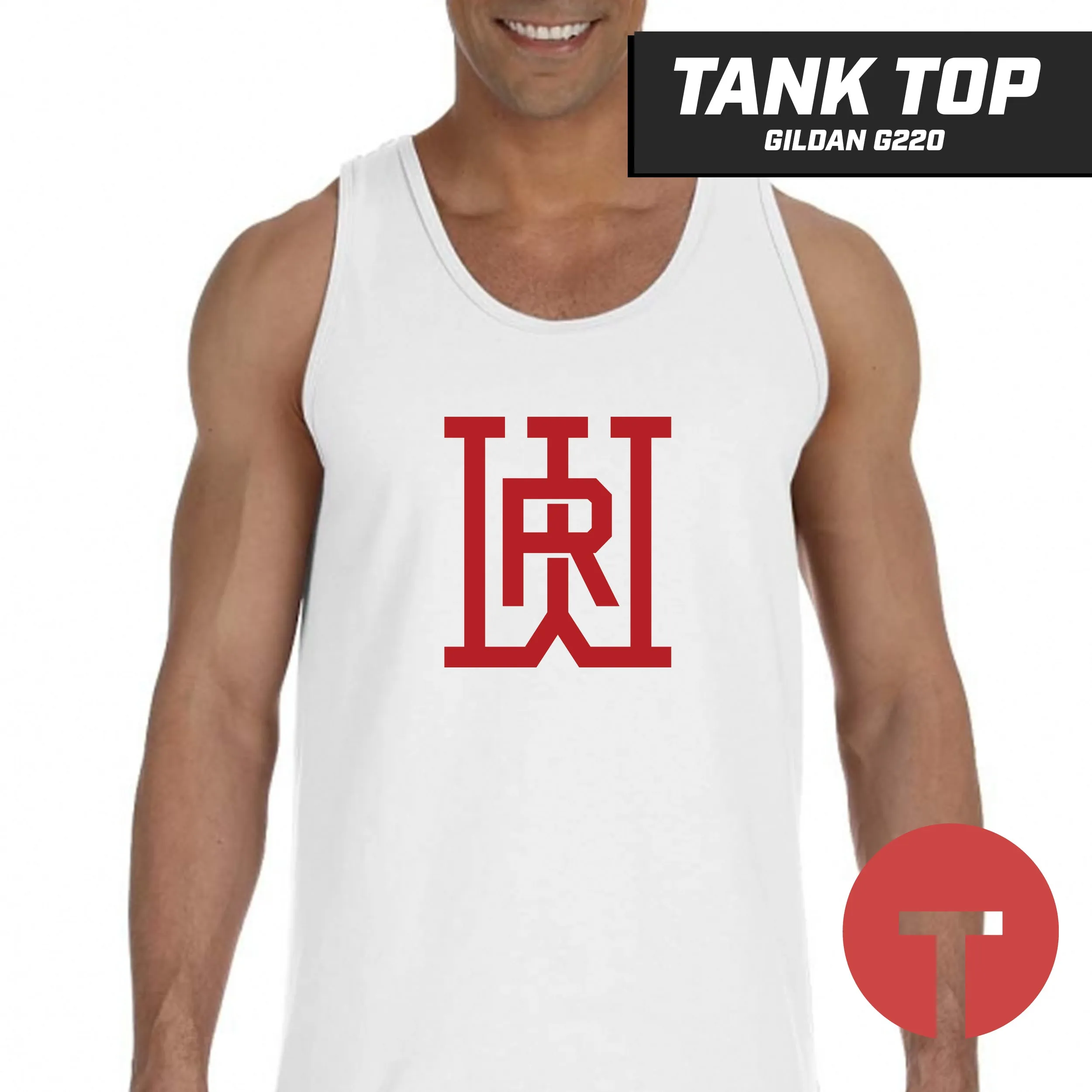 Rapids Baseball - Tank Top Gildan G220 - LOGO 2