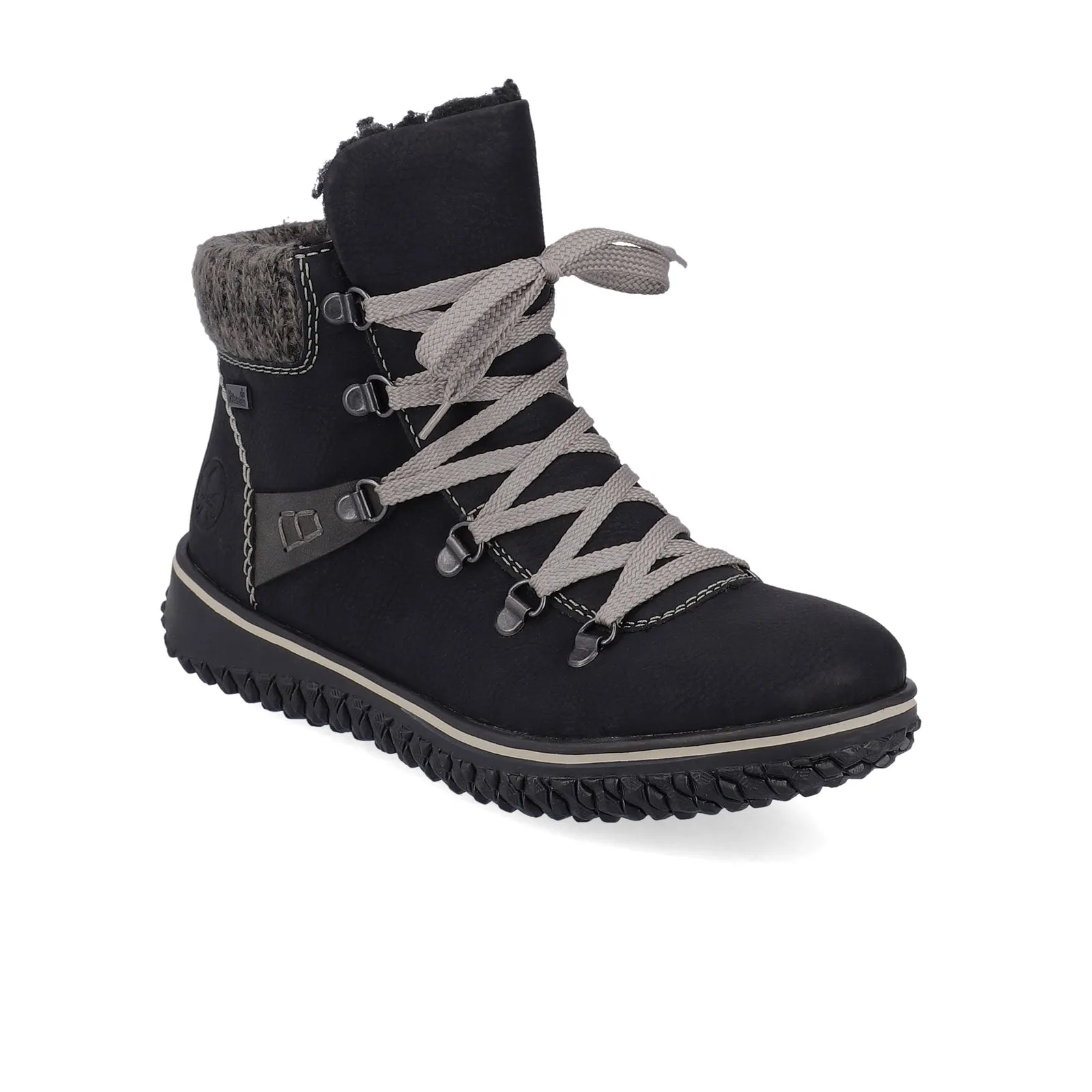 Rieker Cordula Z4238-00 Mid Boot (Women) - Schwarz/Anthrazit/Anthracite