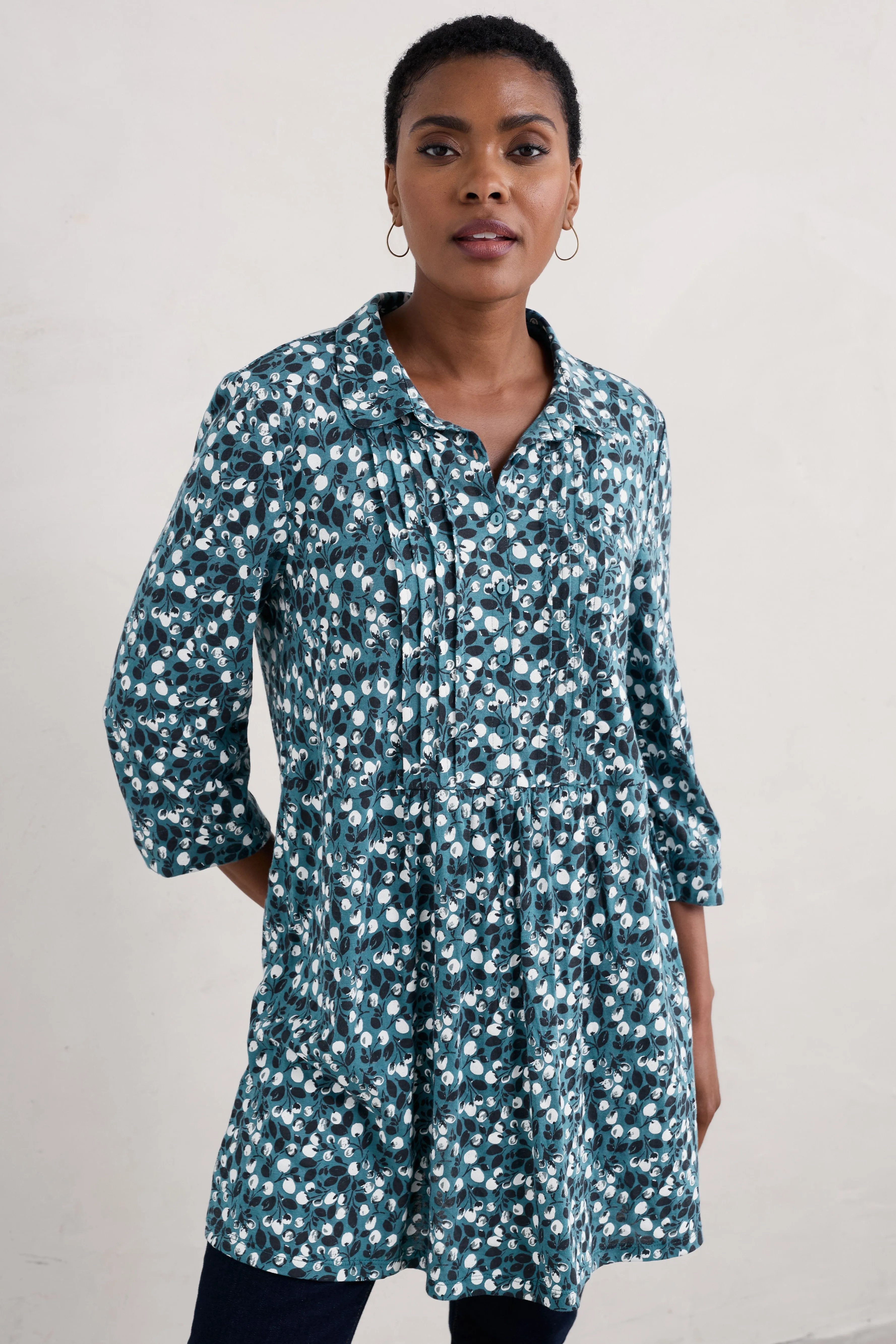 Seasalt Rocky Pass Tunic-Sea Buds Lake