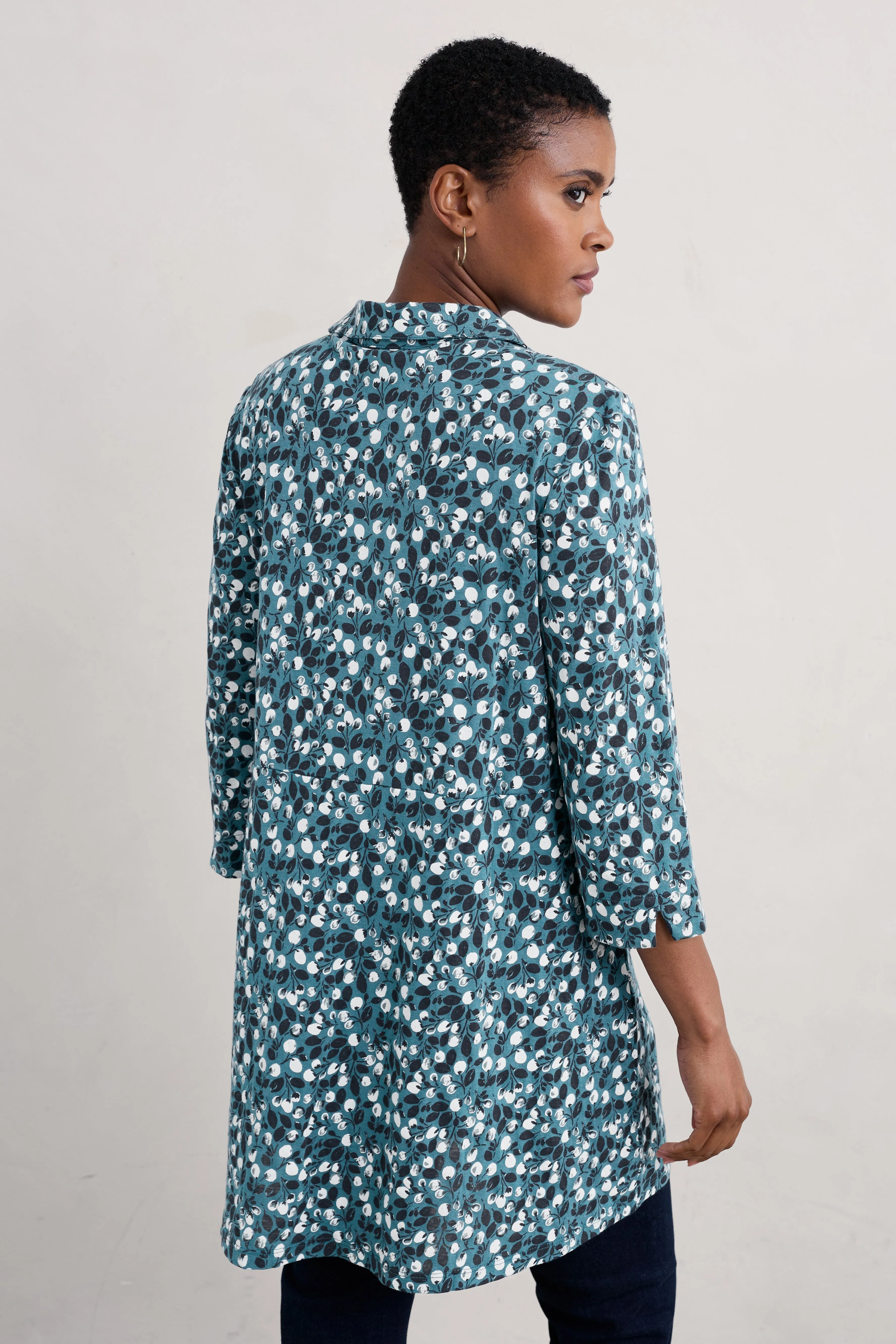 Seasalt Rocky Pass Tunic-Sea Buds Lake