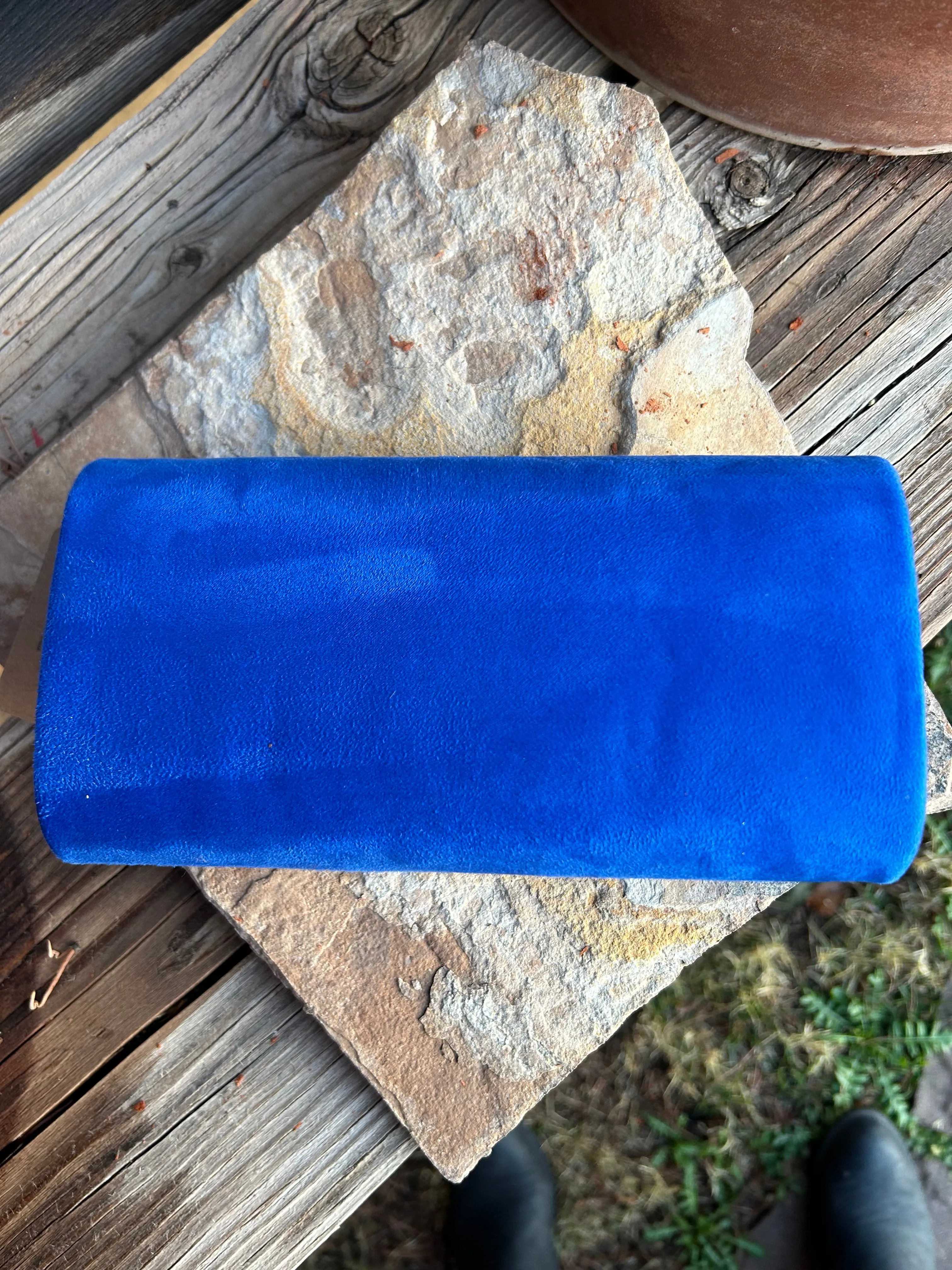 Special Occasion Faux Suede Clutch