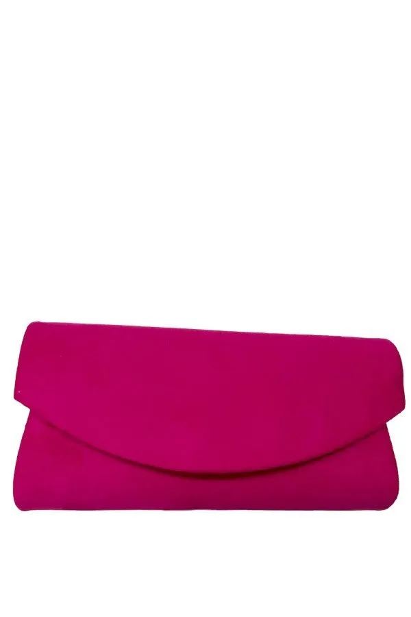 Special Occasion Faux Suede Clutch