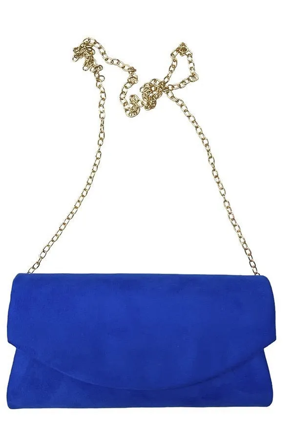 Special Occasion Faux Suede Clutch