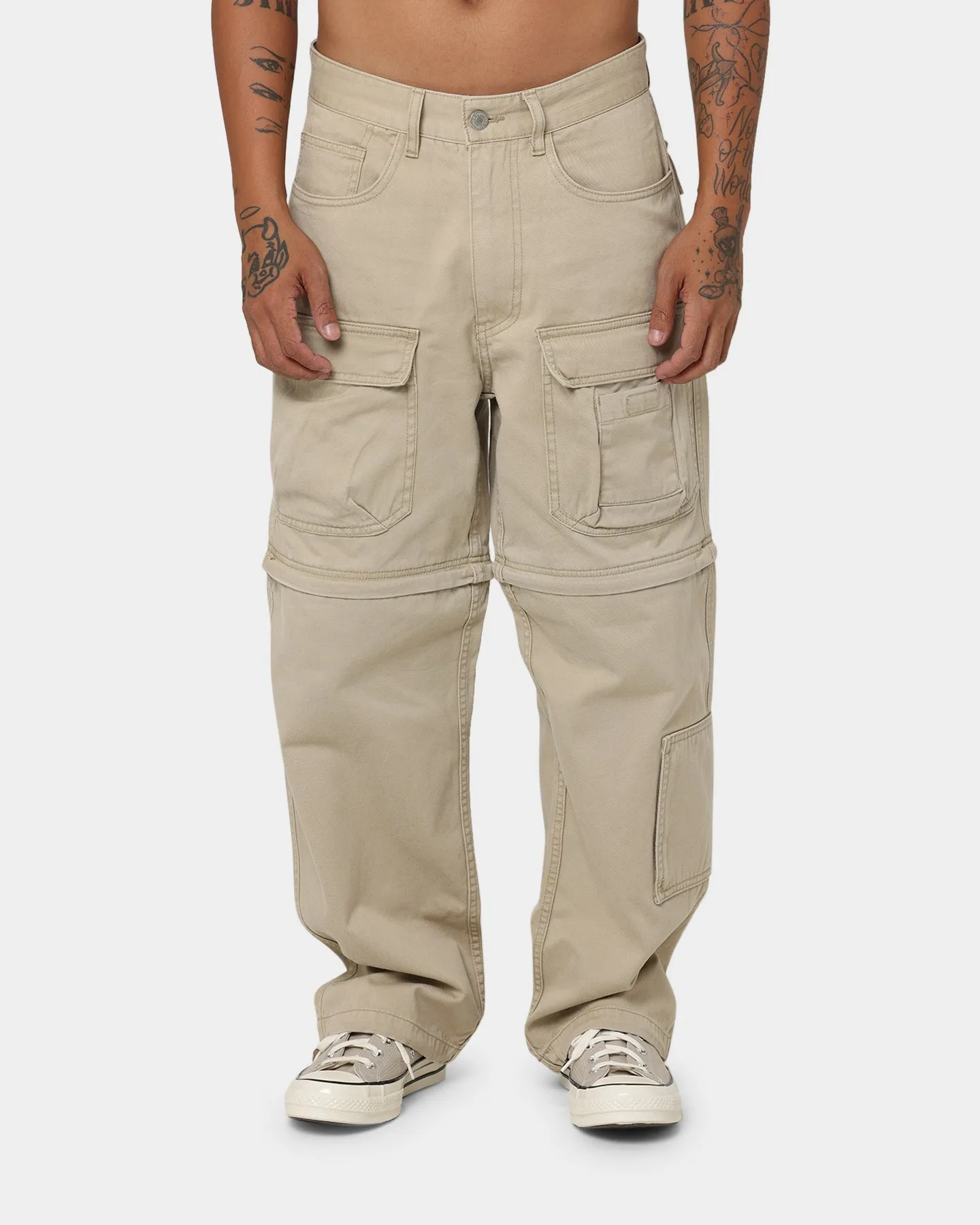 Supreme Zip Off Utility Pants Tan